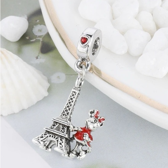 NWOT Pandora x Disney Minnie Mouse Eiffel Tower Limited Charm - Picture 14 of 14